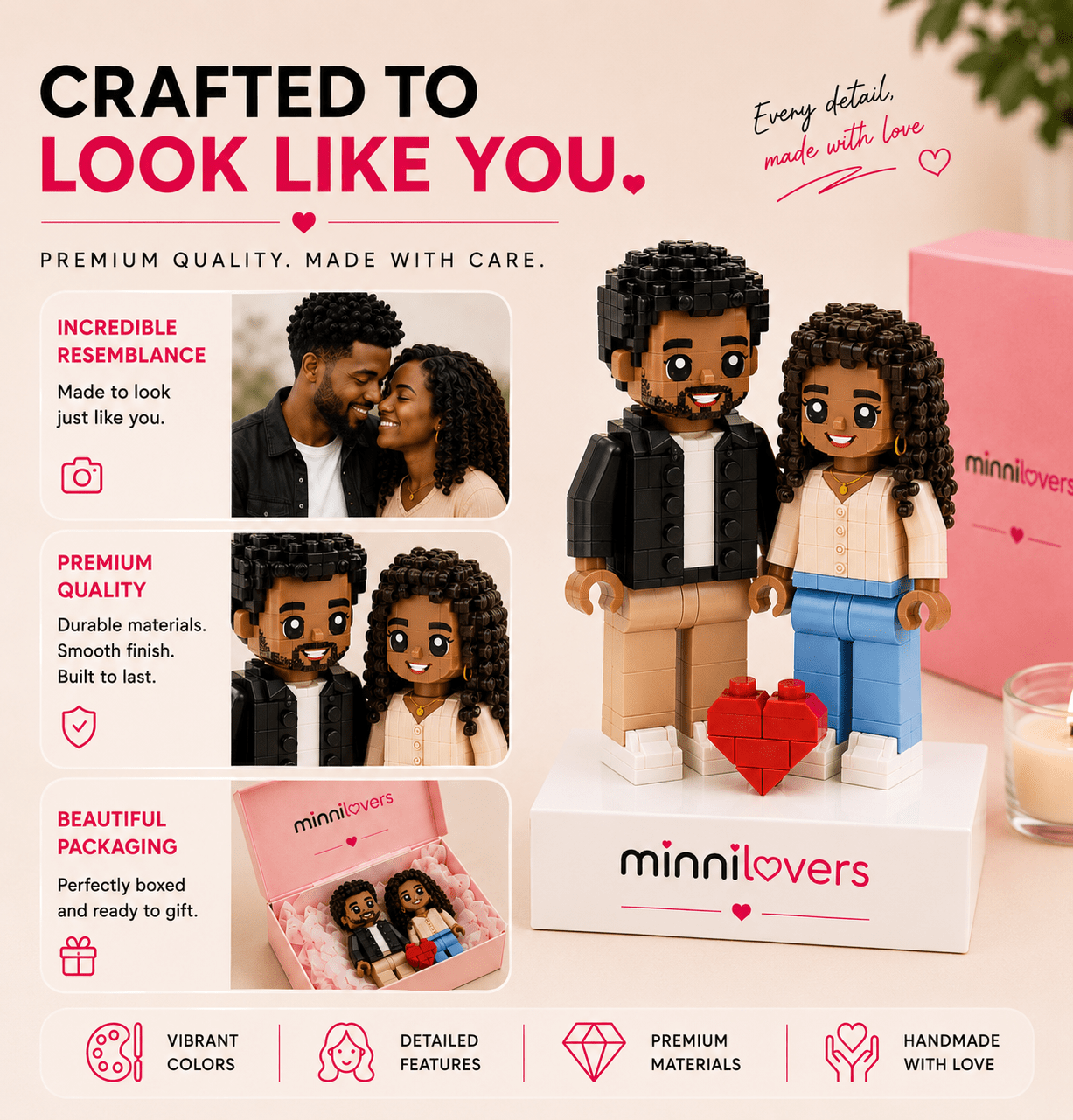 ForeverMinni™ Personalized Love Figures - Minni Lovers