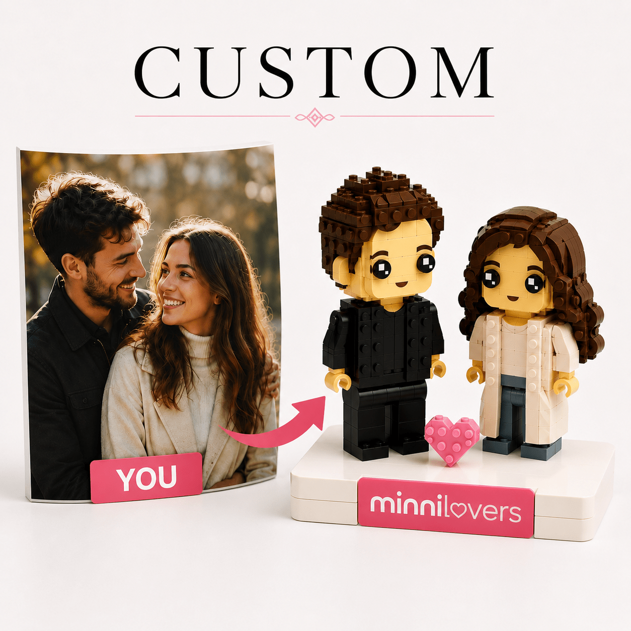 ForeverMinni™ Personalized Love Figures - Minni Lovers