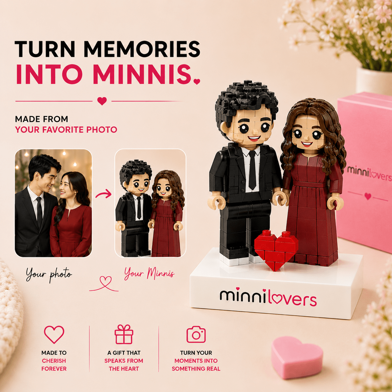 ForeverMinni™ Personalized Love Figures - Minni Lovers